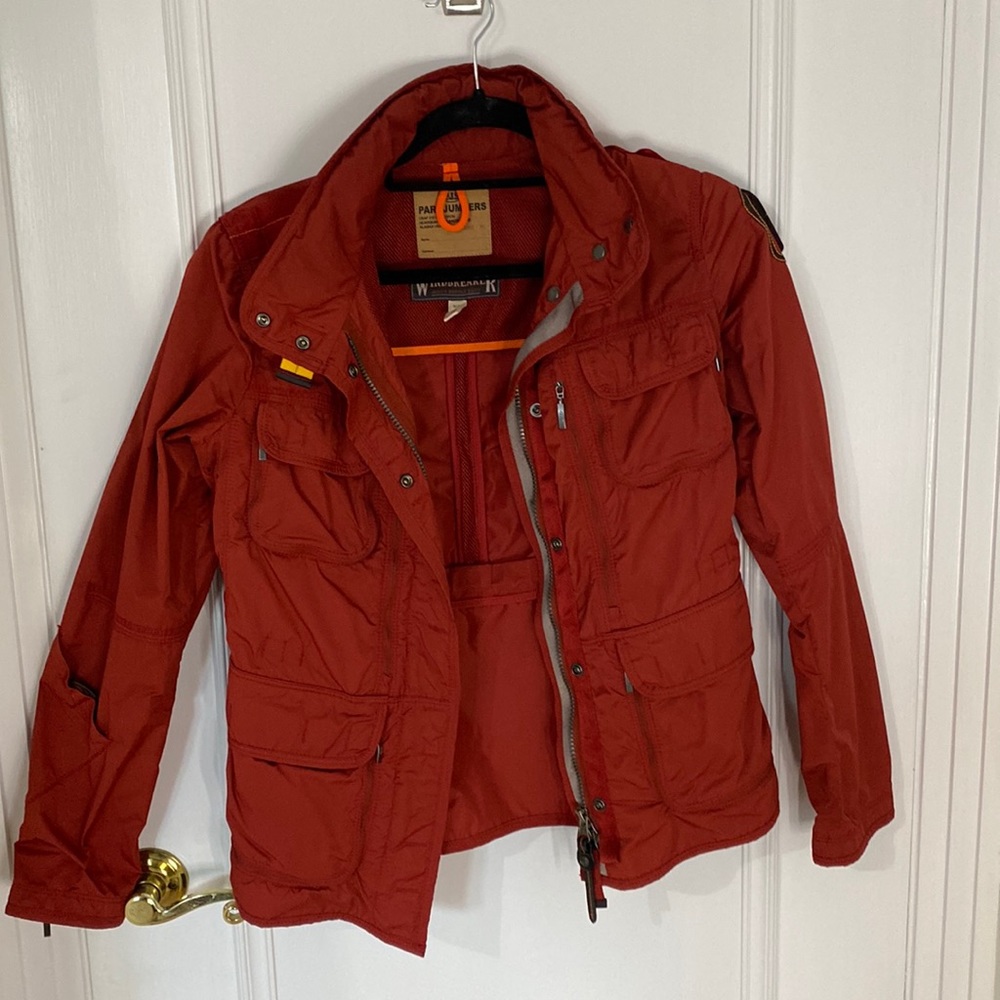 RED PARAJUMPERS WINDBREAKER JACKET